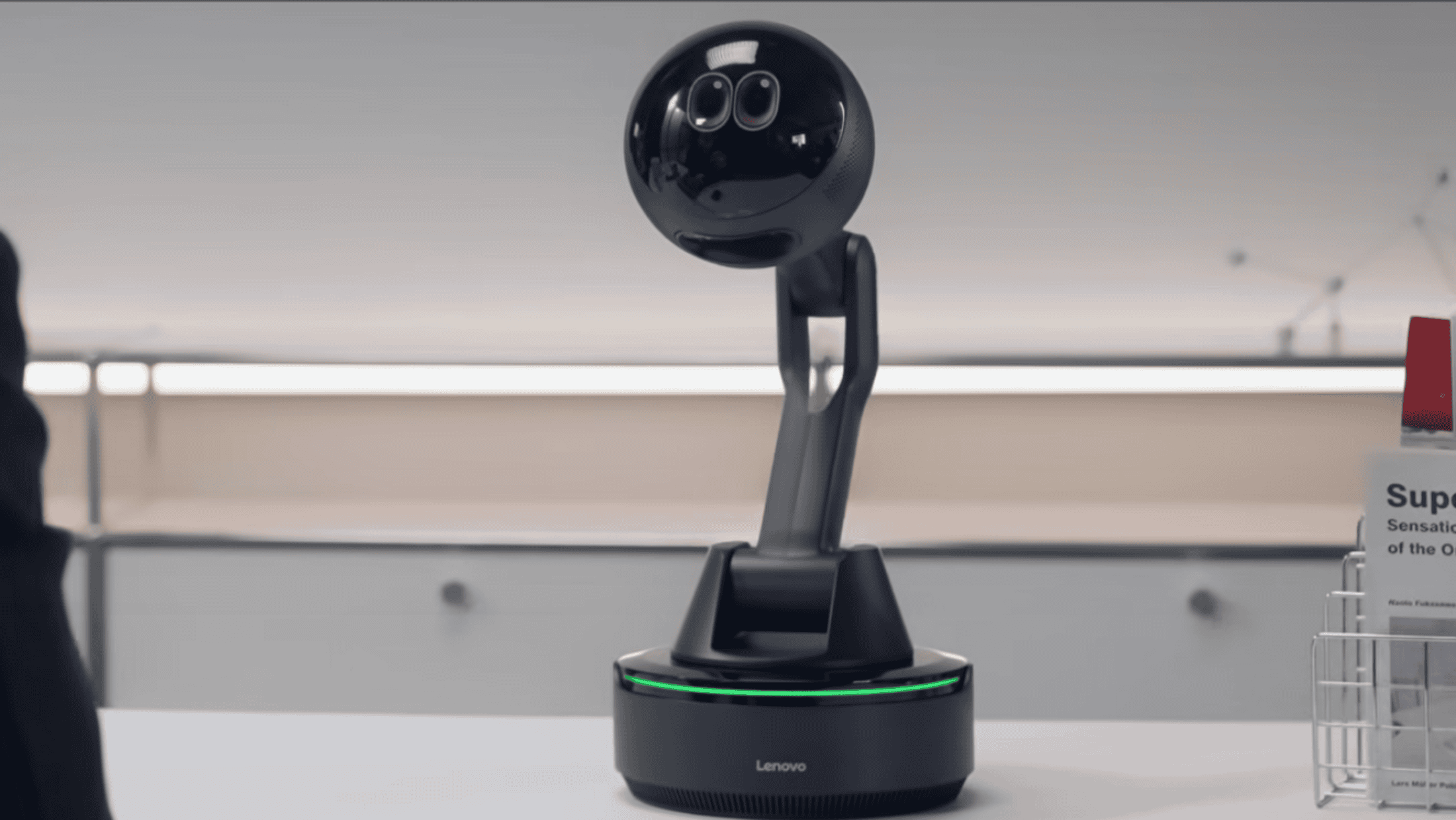 Lenovo apresenta novo “robô corporativo” com IA integrada