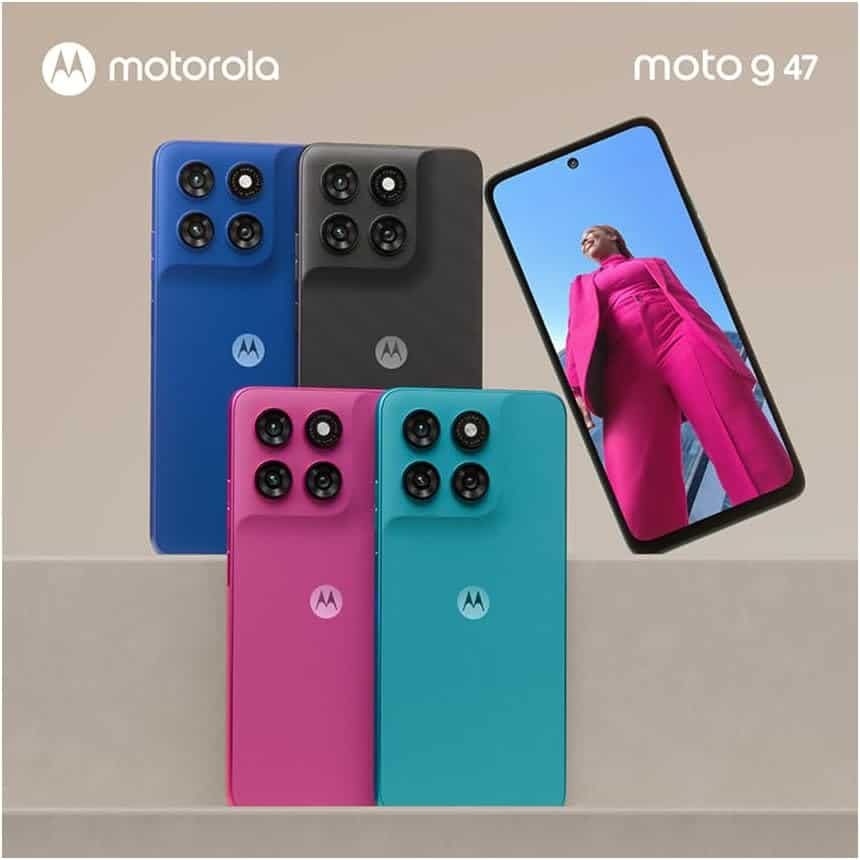Moto G47 é o novo intermediário da marca no Brasil