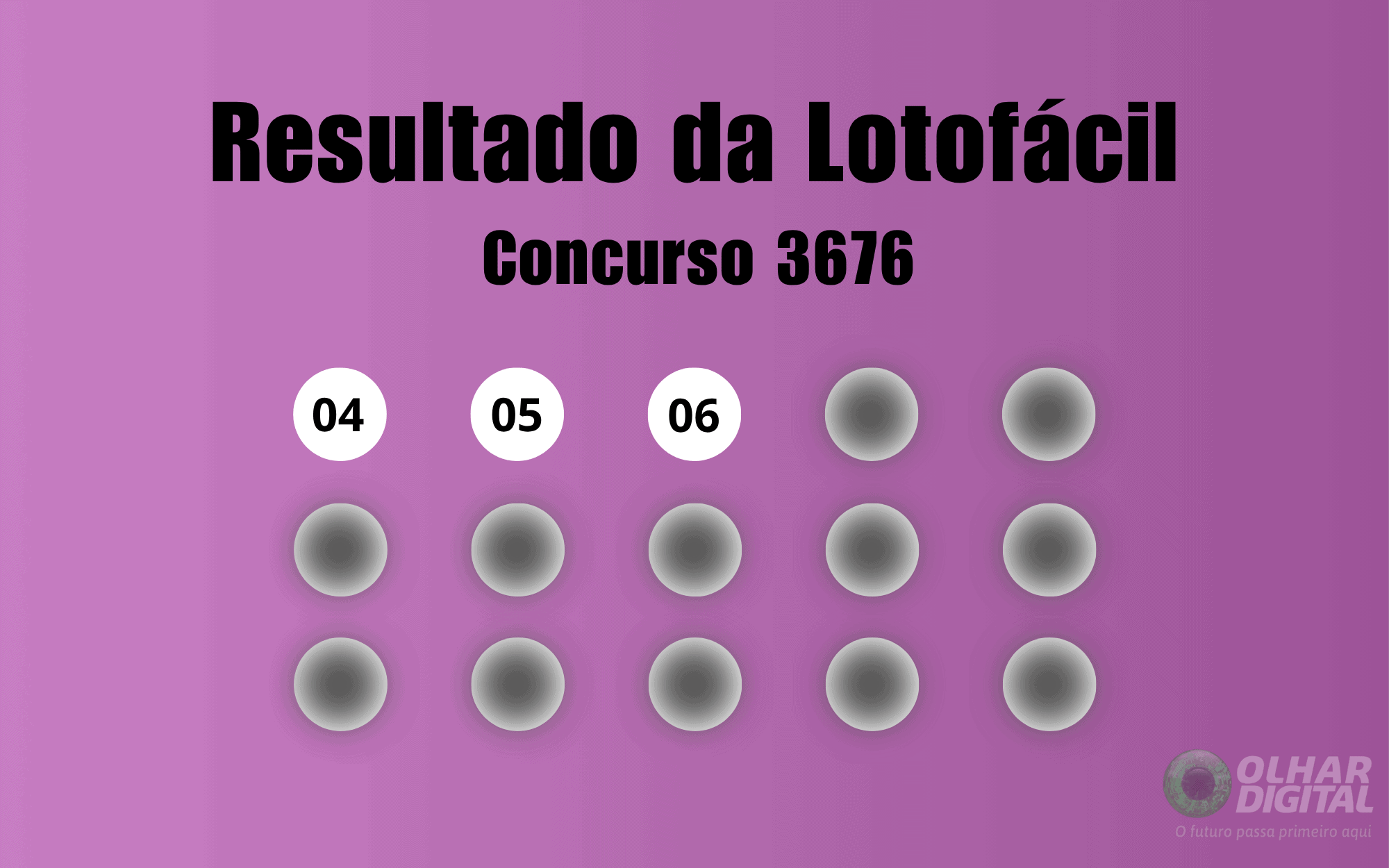 Resultado da Lotofácil de hoje: veja números e ganhadores do concurso 3676 (segunda, 04/05)