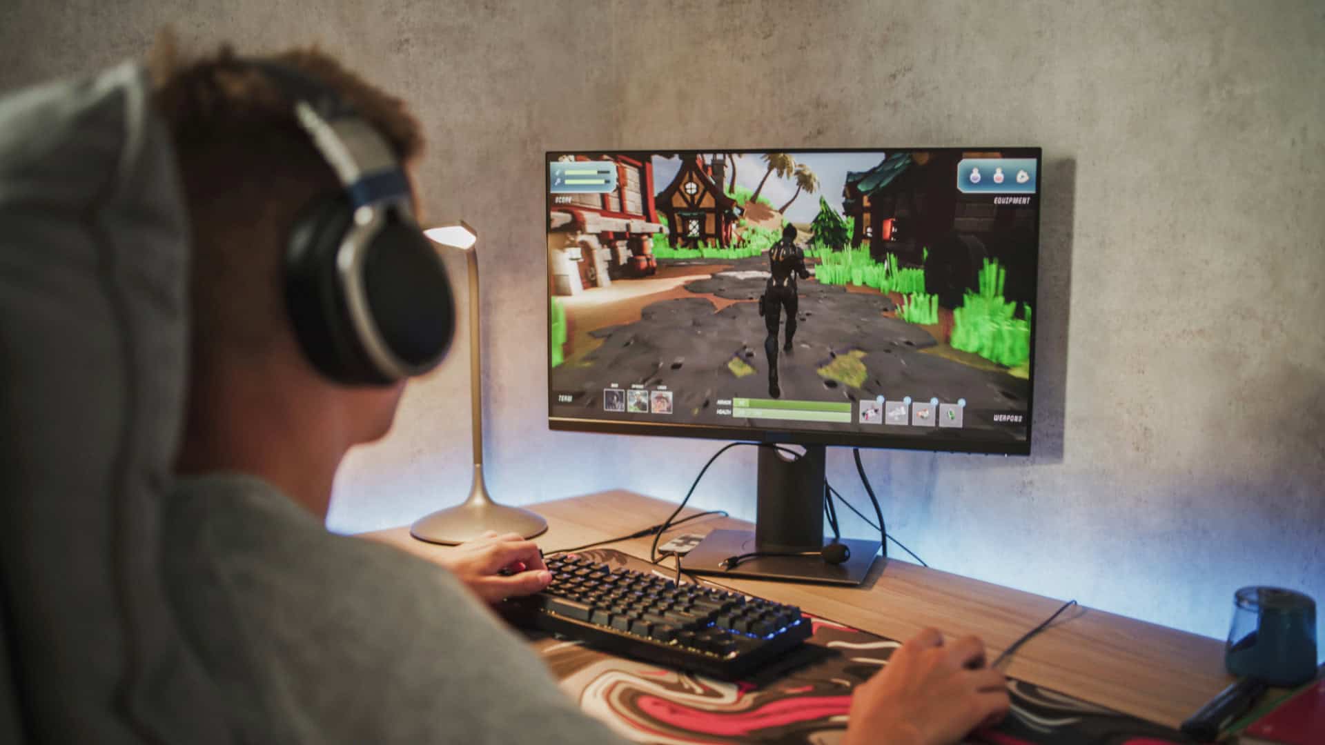 homem jogando