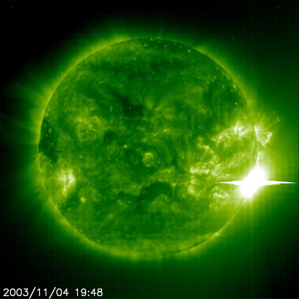 explosão solar