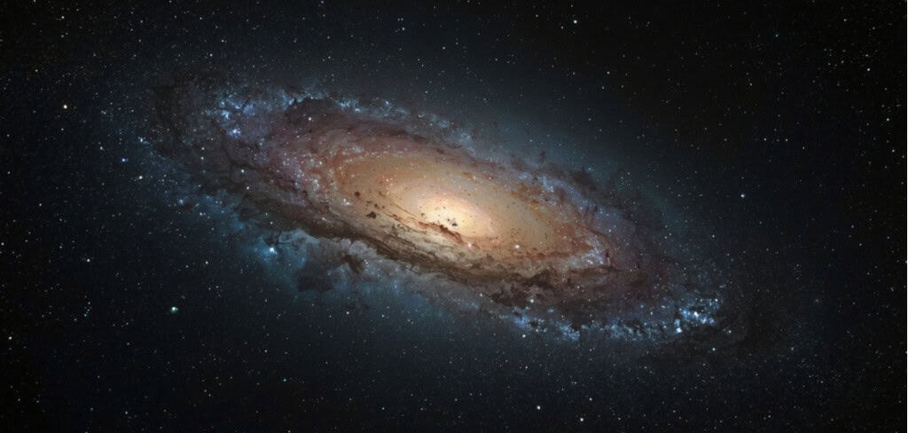 Astrônomos identificaram 20 estrelas extremamente antigas que podem ser remanescentes de uma galáxia anã absorvida pela Via Láctea. (Imagem: Open stock 01/Shutterstock)