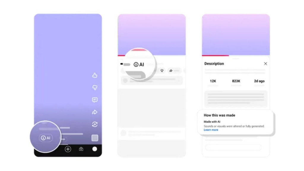 YouTube agora rotula, automaticamente, os vídeos gerados por IA