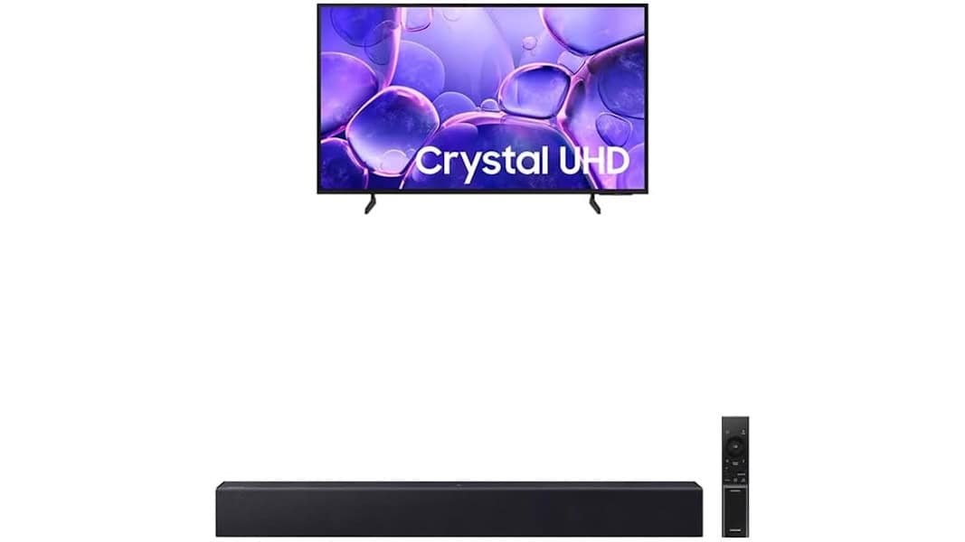 Samsung Smart TV Crystal UHD 50 polegadas + Soundbar HW-B450F
