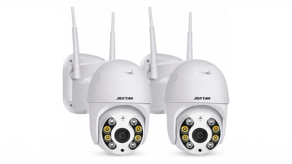 Kit com 2 câmeras de segurança
