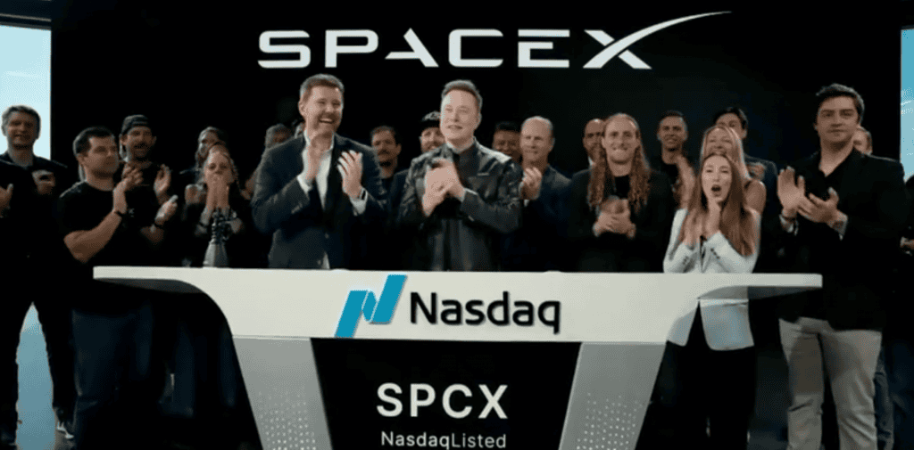 SpaceX nasdaq IPO