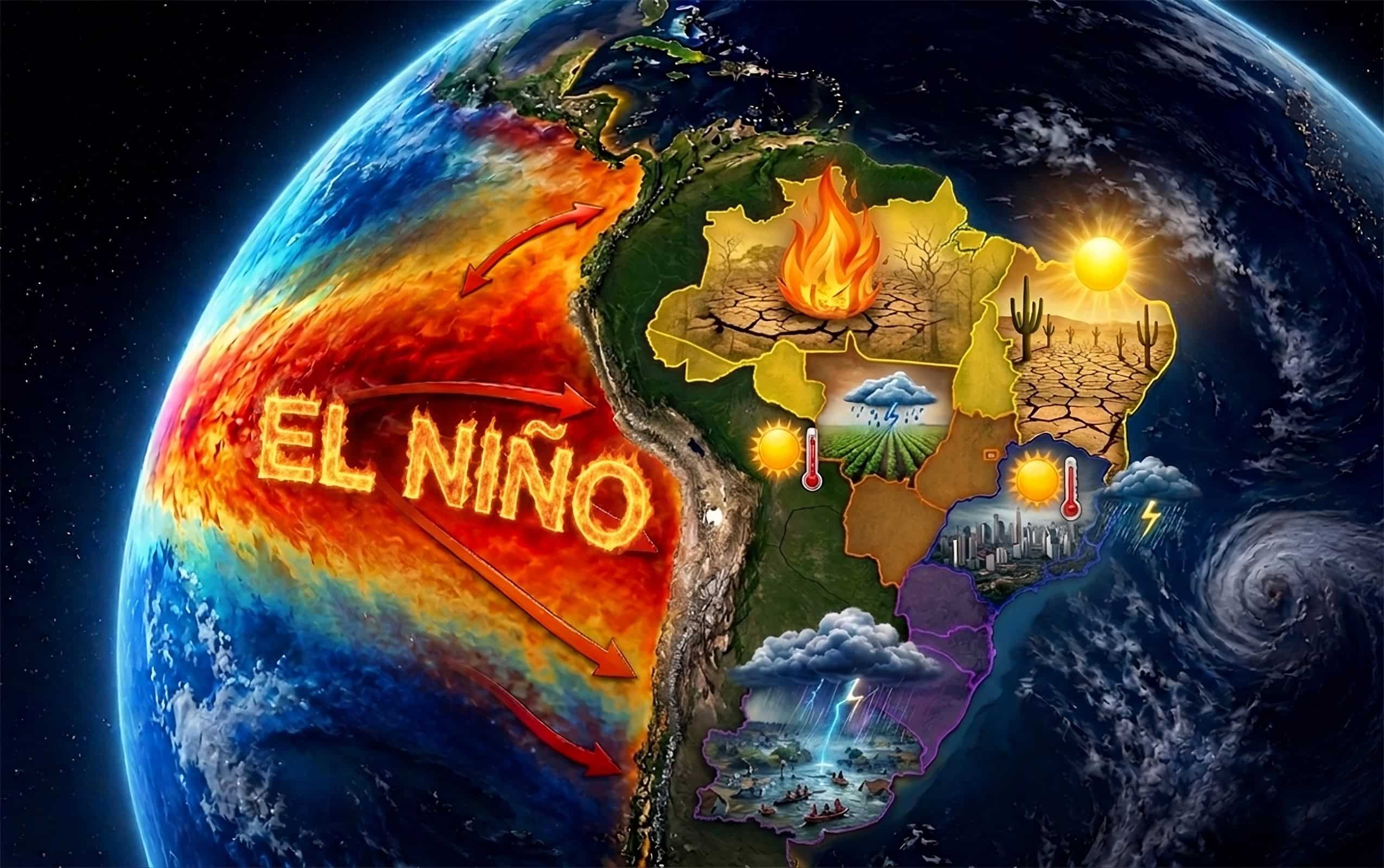 El Niño volta a preocupar — e pode afetar o preço da comida no planeta