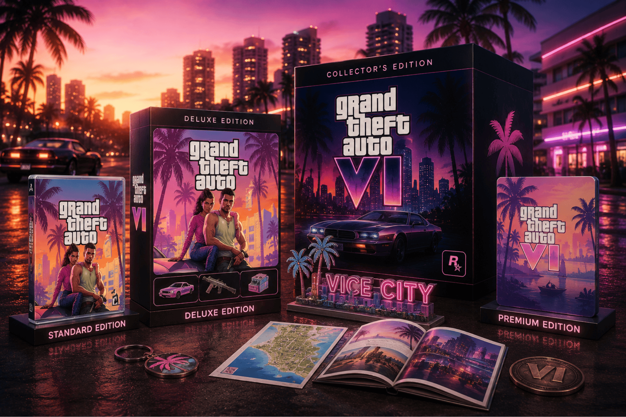 Qual edição de GTA 6 vale a pena comprar? Compare preços, bônus e descubra qual escolher