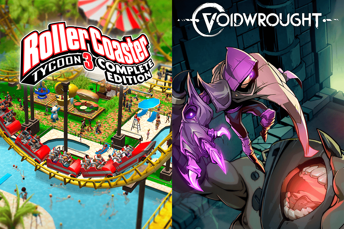 Jogos grátis na Epic Games: RollerCoaster Tycoon 3 e Voidwrought