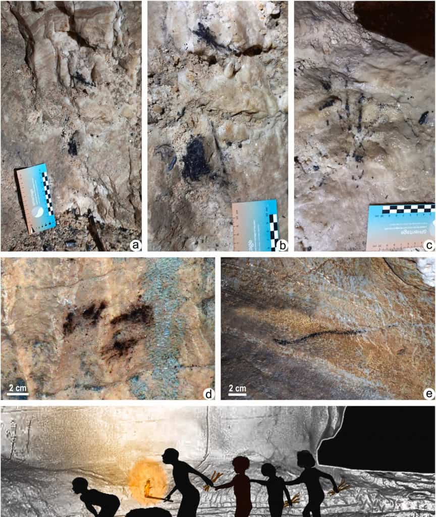 Estudo reconstruiu trajetória de povos pré-históricos dentro da caverna Grotta della Bàsura