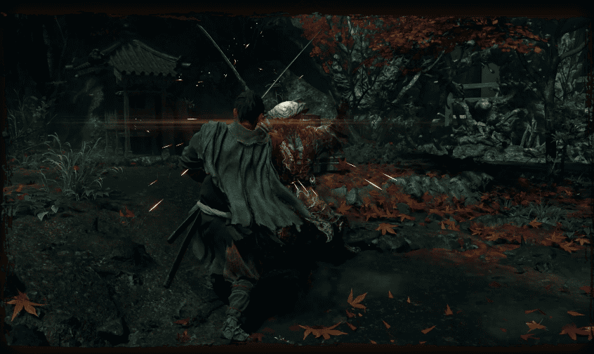 Embate de lâminas em Onimusha Way of the Sword