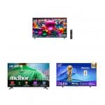 3 Smart TVs 4K em oferta: confira os melhores modelos para renovar sua sala