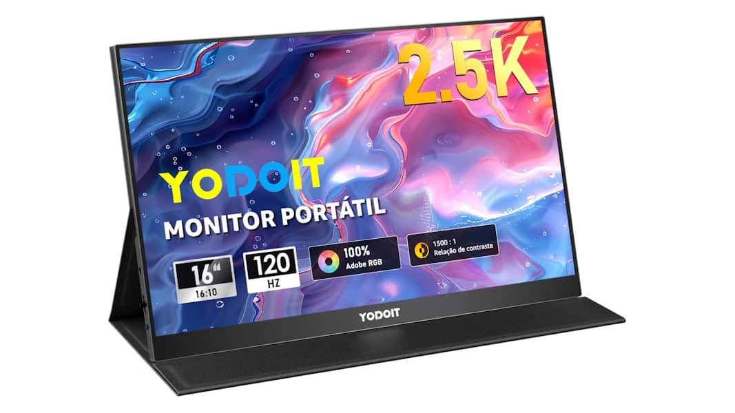 Yodoit Monitor Portátil 16" 2.5K 120 Hz