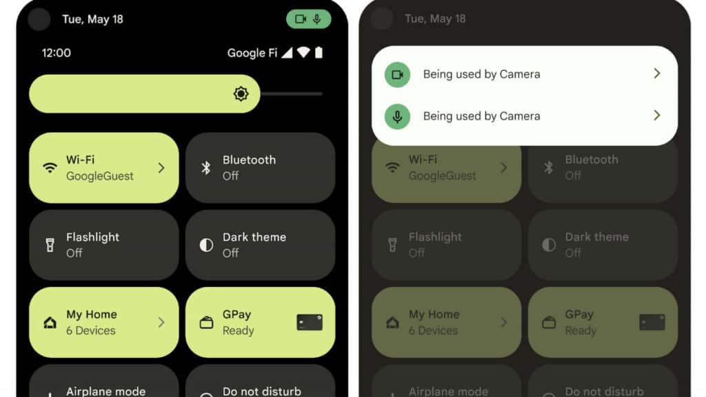 Ponto verde na tela serve como um sinal de transpar&ecirc;ncia de que um ou mais apps utilizam c&atilde;mera ou microfone do celular