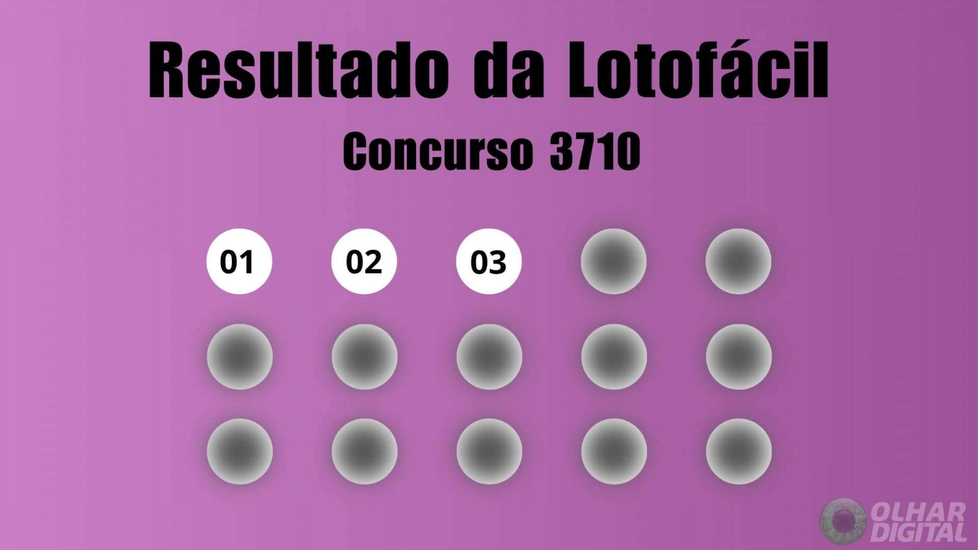 Lotofácil 3710