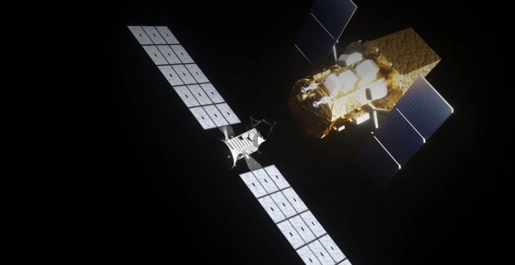 Satélite da Northrop Grumman em queda