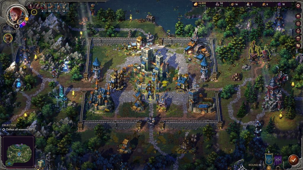 Gameplay em Songs of Conquest