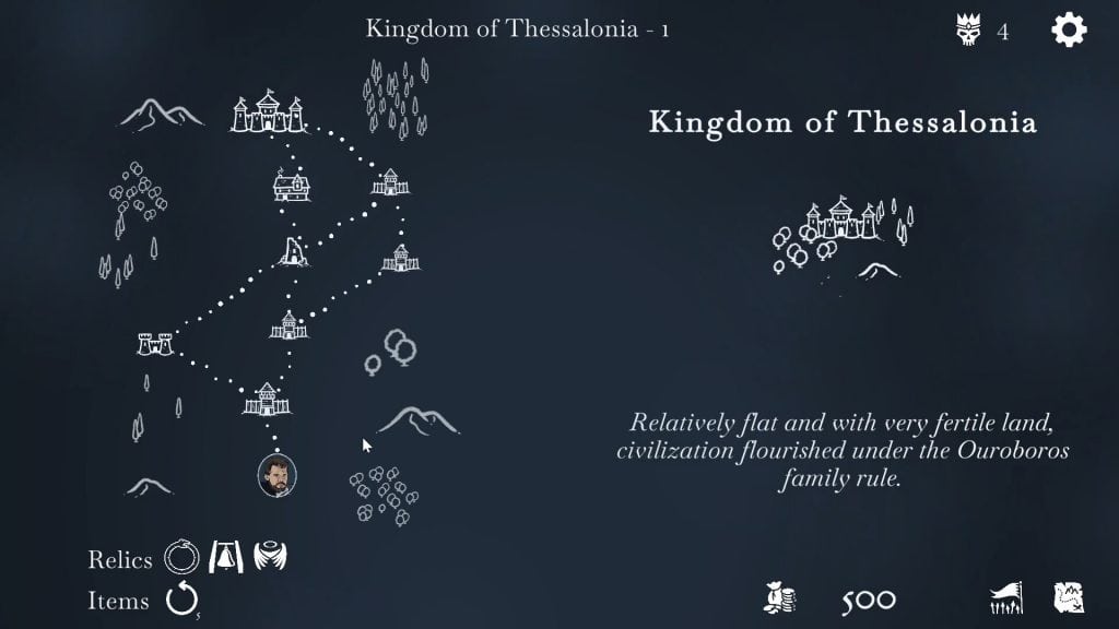 Gameplay de The Ouroboros King