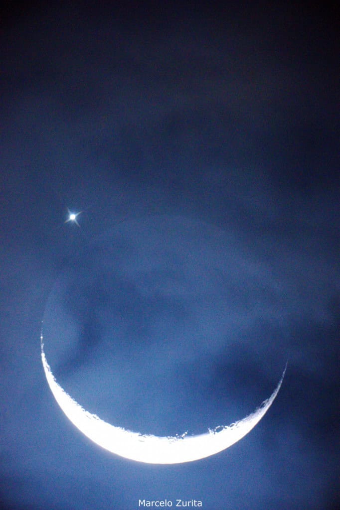 ocultação lunar vênus