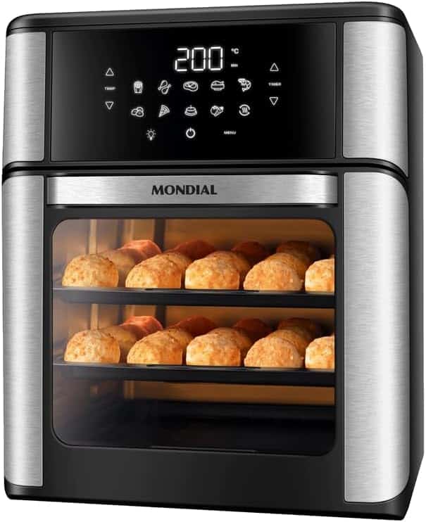 Mondial Air Fryer Forno Oven 12L AFON-12L-BI