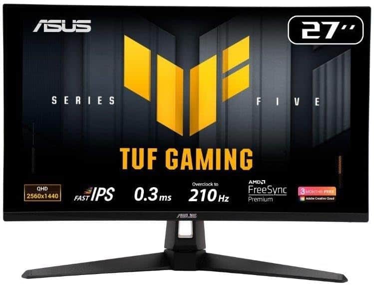 Monitor Gamer ASUS TUF 27″