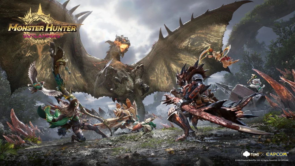 Monster Hunter Outlanders é anunciado no Brasil e abre pré-registro com recompensas