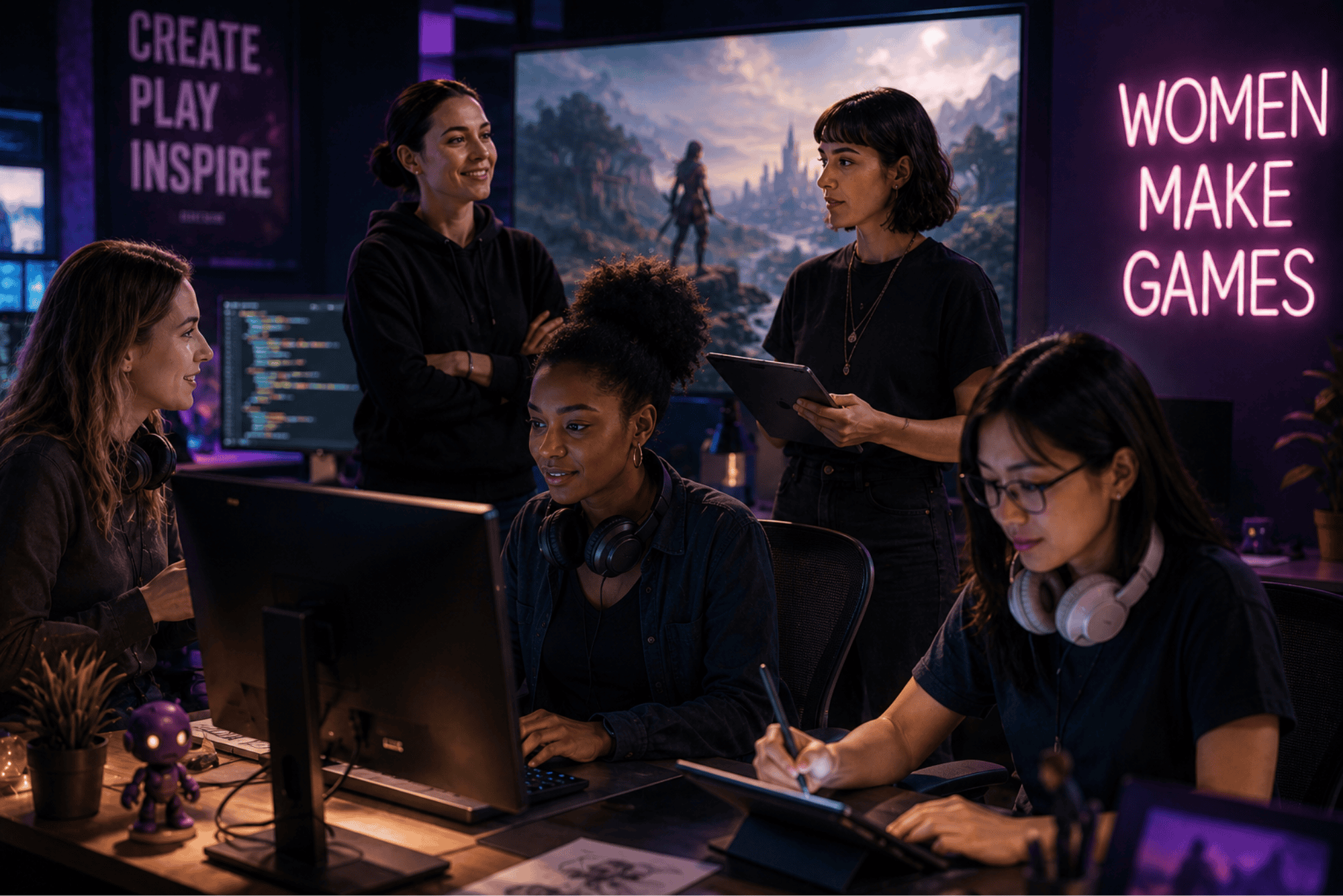 Mulheres estão mudando a indústria dos games — e não apenas como jogadoras