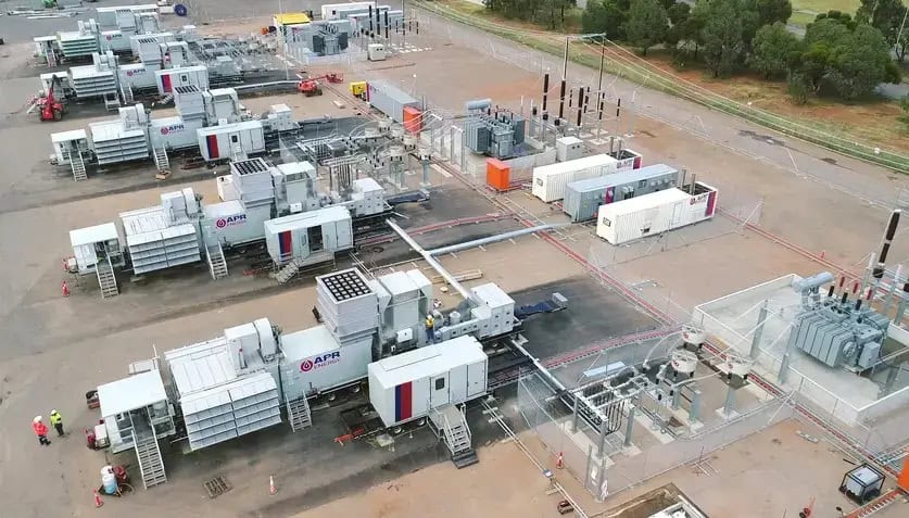 Instalações da APR Energy