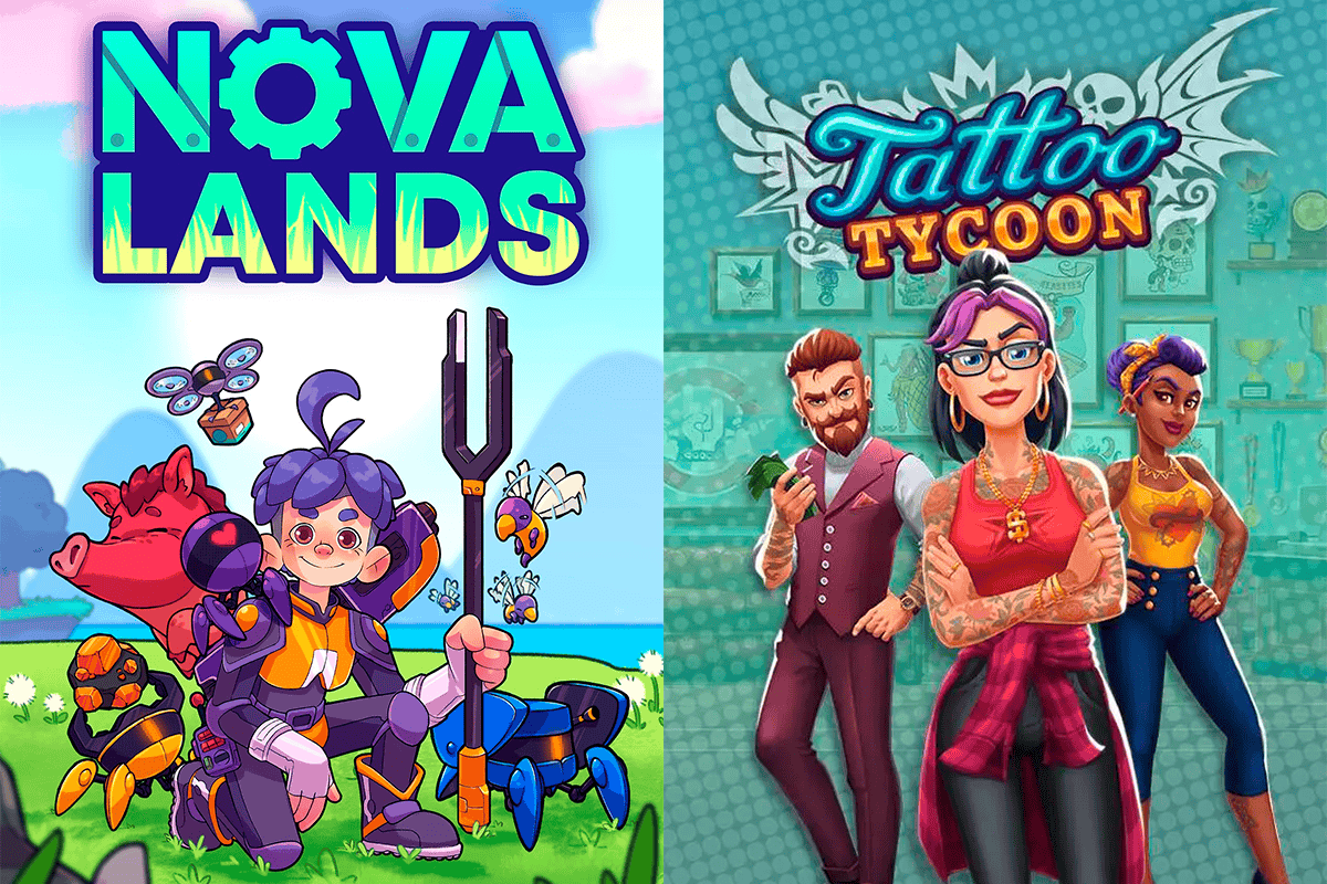 Jogos grátis na Epic Games: Nova Lands e Tattoo Tycoon