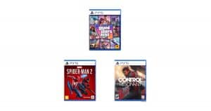 GTA VI, Spider-Man 2 e mais: confira uma seleção de jogos PS5 em promoção na Amazon
