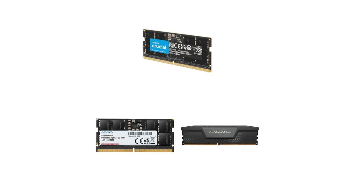 Turbine seu PC ou notebook: memórias RAM DDR5 em promoção na Amazon