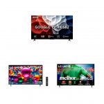 Hora de renovar a sala: selecionamos Smart TVs 4K em promoção na Amazon