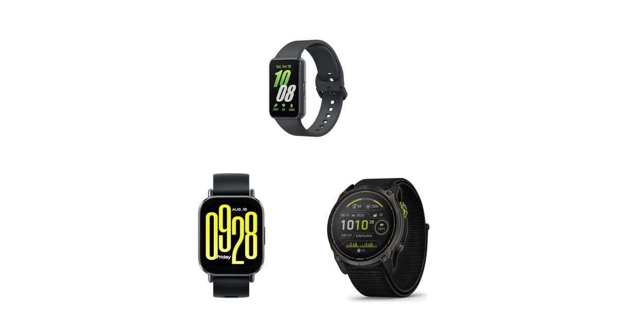 Smartwatch para todos os estilos: confira uma seleção de ofertas na Amazon