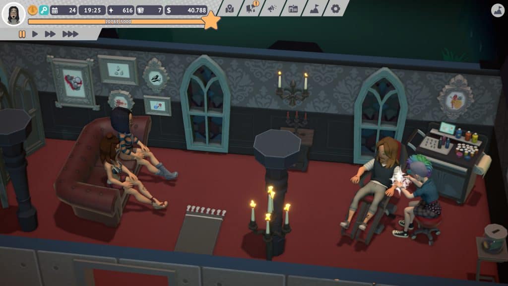 Tattoo Tycoon gameplay