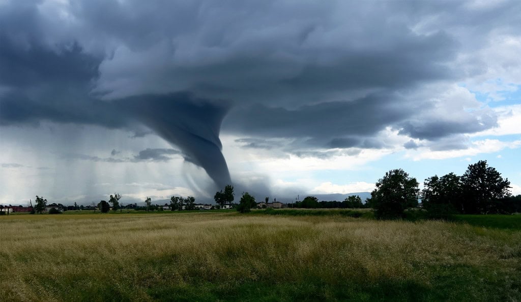 Exemplo de tornado