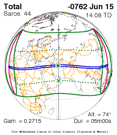 Eclipse de 15 de junho de 763 aC