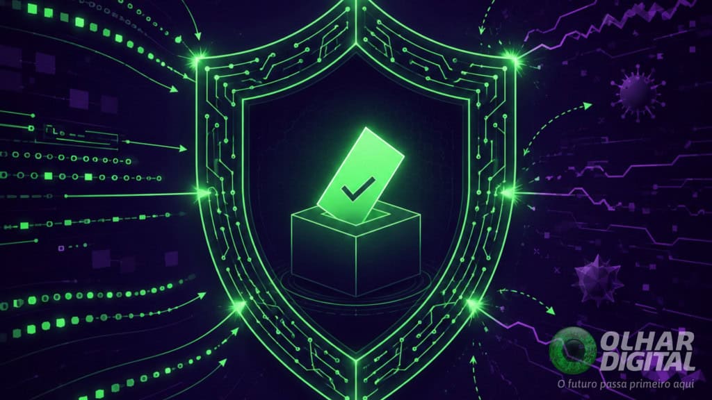 Mecanismo impede que os votos sejam relacionados à ordem em que os eleitores compareceram à seção eleitoral – Imagem: Olhar Digital via ChatGPT