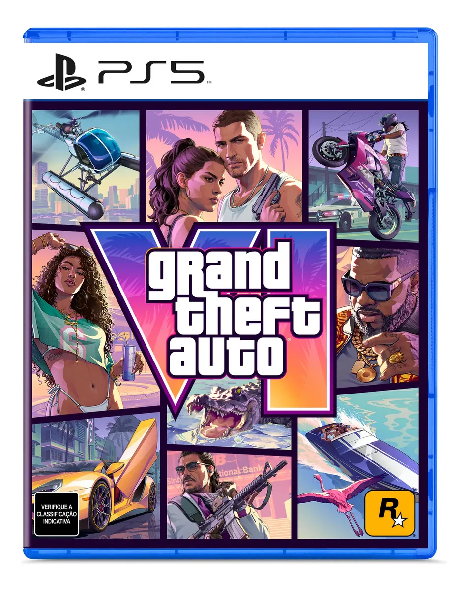 GTA VI em pré-venda para PS5 por R$ 418,40