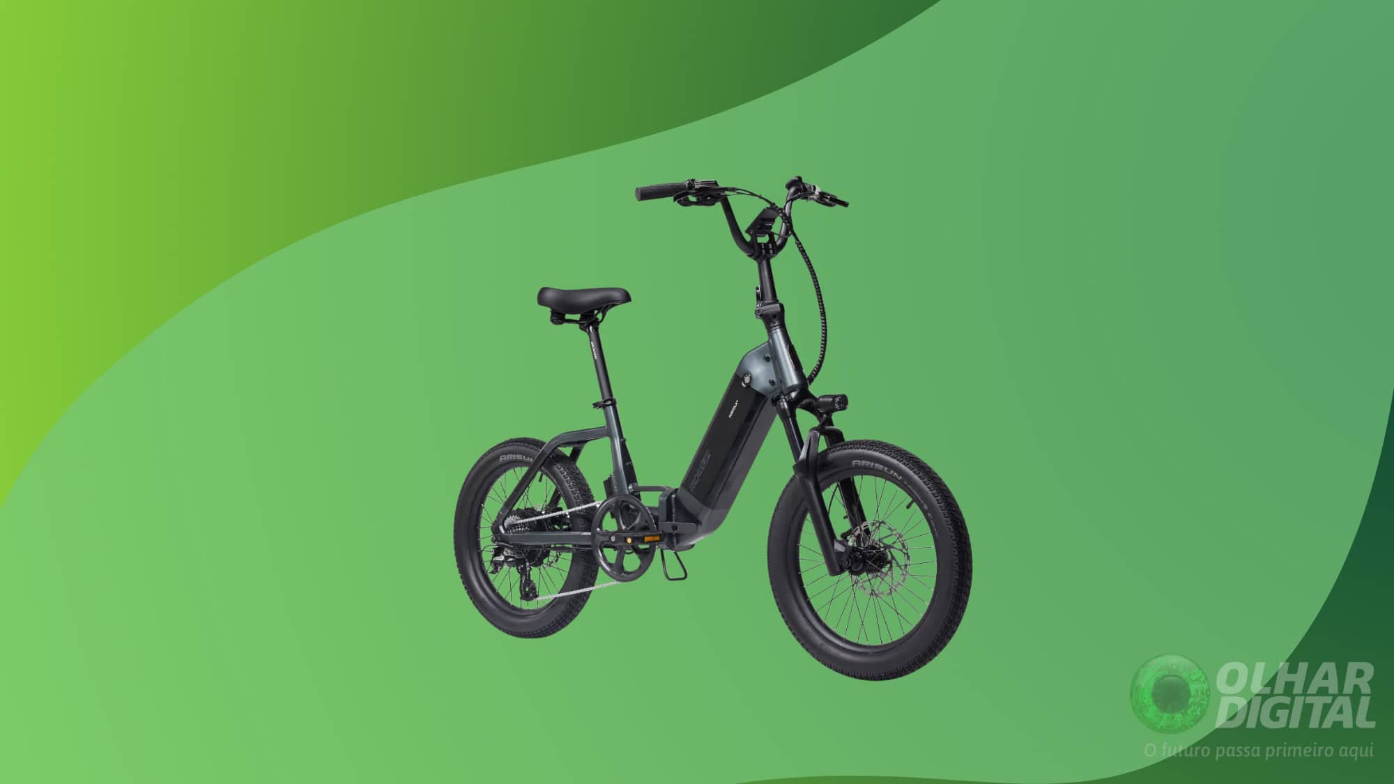 Por R$ 5 mil, essa e-bike dobrável tem motor de 750W e rastreamento integrado