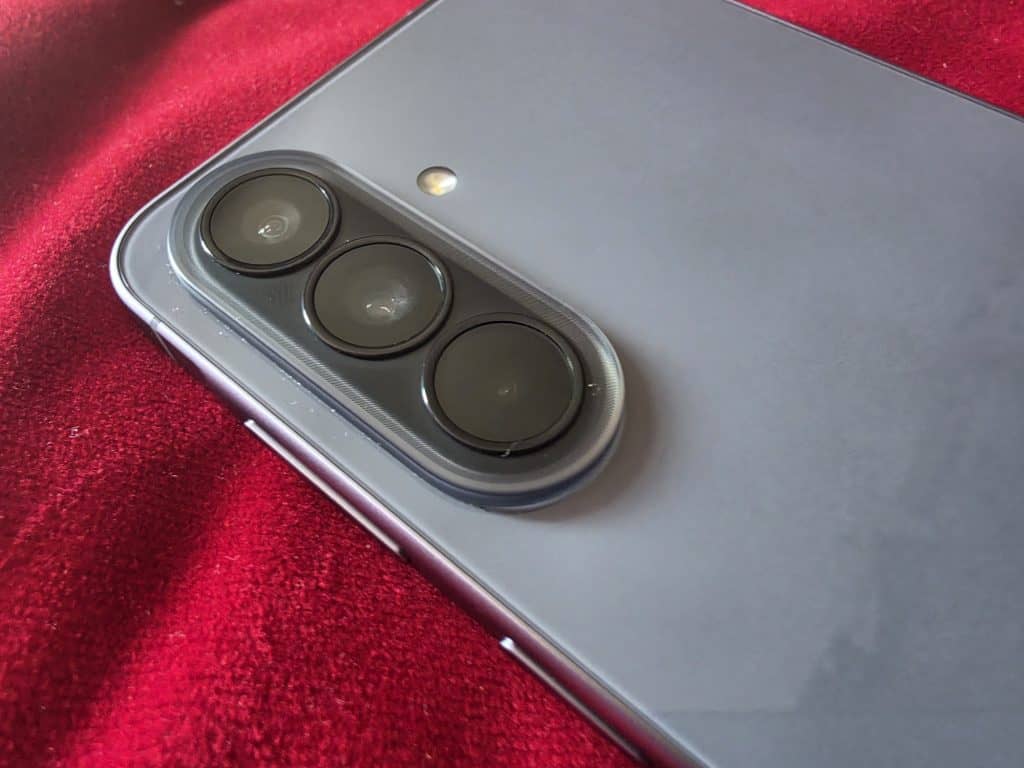 Câmeras traseiras do Galaxy A57