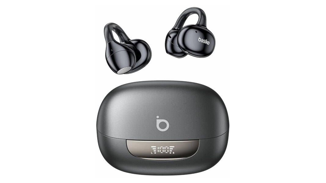Fone de ouvido Basike Clip-On Open-Ear