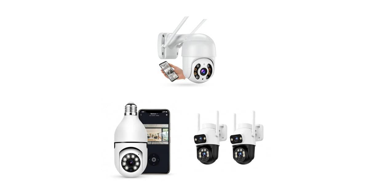 Proteja sua casa com câmeras de segurança Wi-Fi em promoção na Amazon