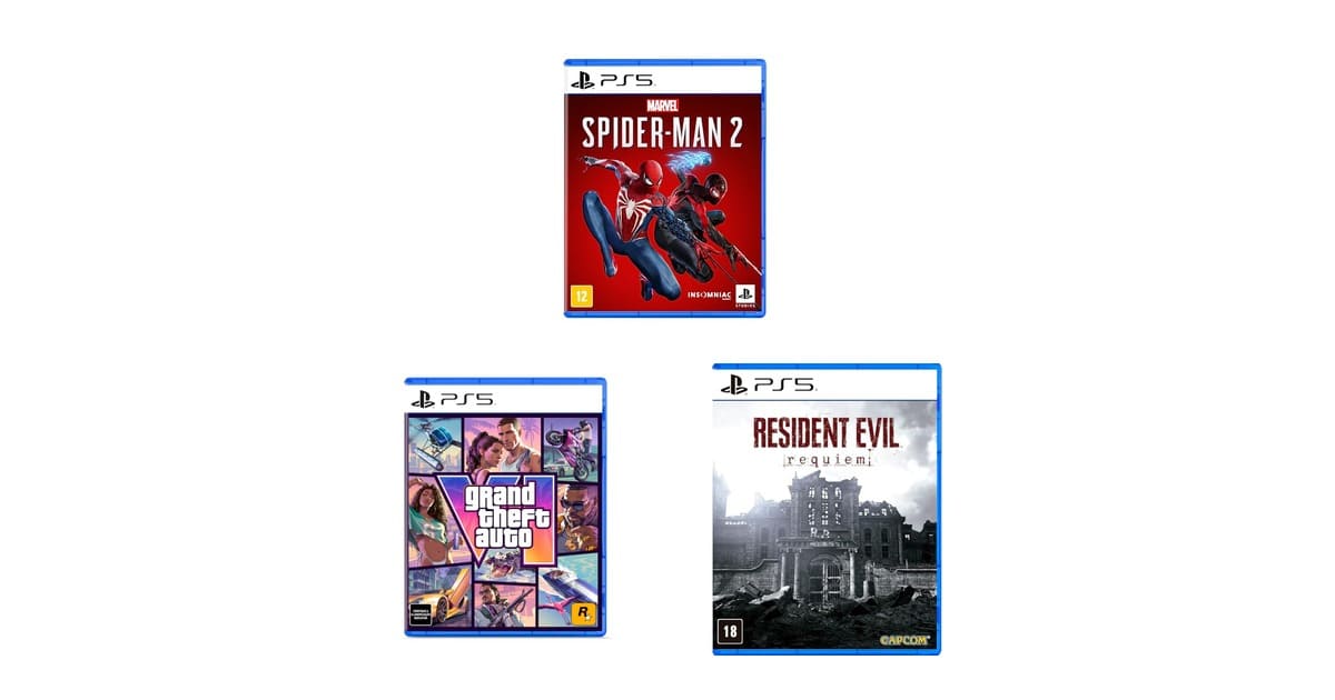 Image for Spider-Man 2, GTA VI e mais: uma seleção imperdível de jogos para PS5 em promoção