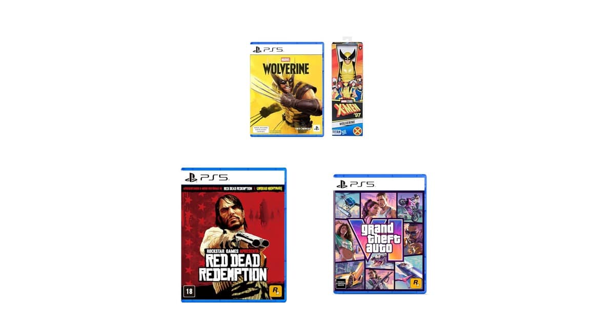 De Wolverine a GTA VI: uma seleção de jogos PS5 que estão em promoção na Amazon