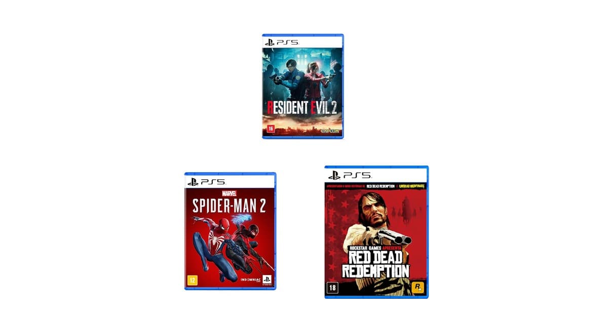 Hora de montar sua biblioteca: seleção de jogos PS5 em promoção na Amazon