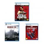 Hora de montar sua biblioteca no PS5: seleção de jogos em promoção na Amazon