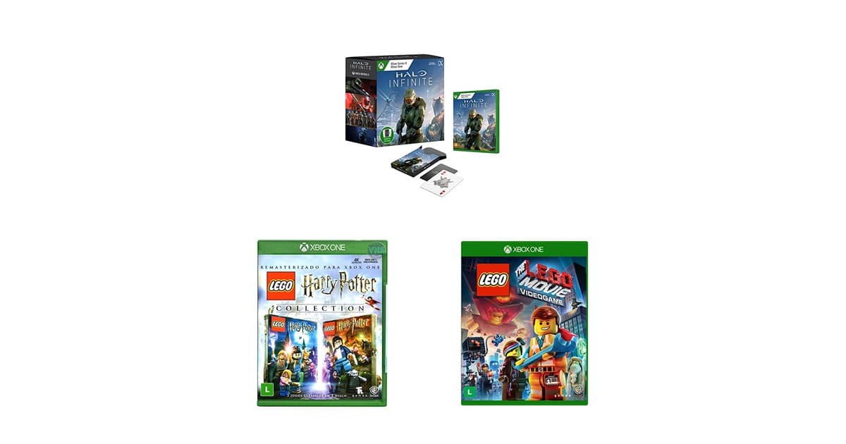 Halo, LEGO e muito mais: uma seleção de jogos Xbox que estão em promoção na Amazon