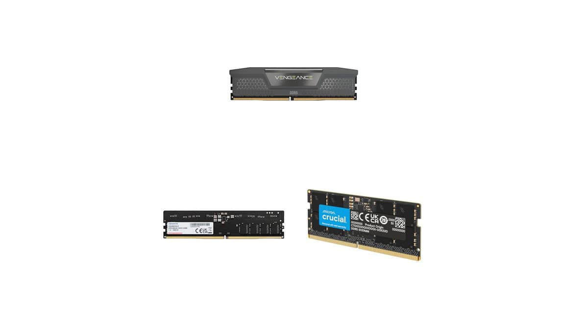 Turbine seu PC: selecionamos as melhores memórias RAM em promoção na Amazon