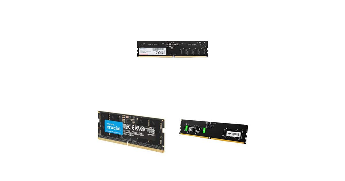 Hora de turbinar seu PC: veja uma seleção de memórias RAM DDR5 em promoção na Amazon