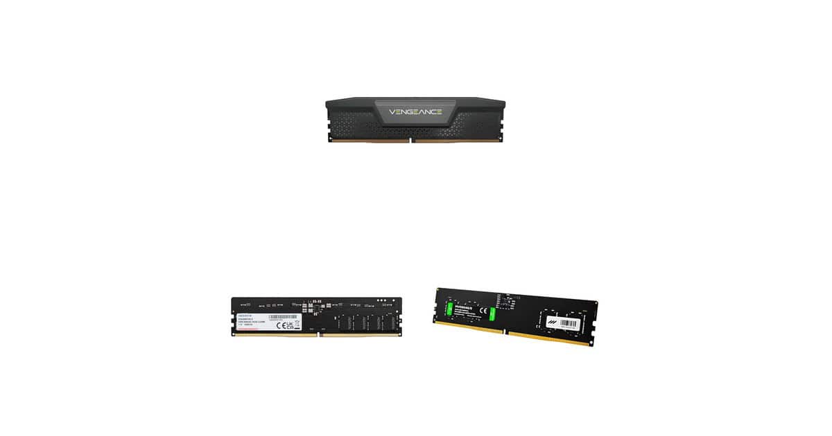 Image for Quer turbinar seu PC? Confira uma seleção de memórias RAM DDR5 em promoção na Amazon